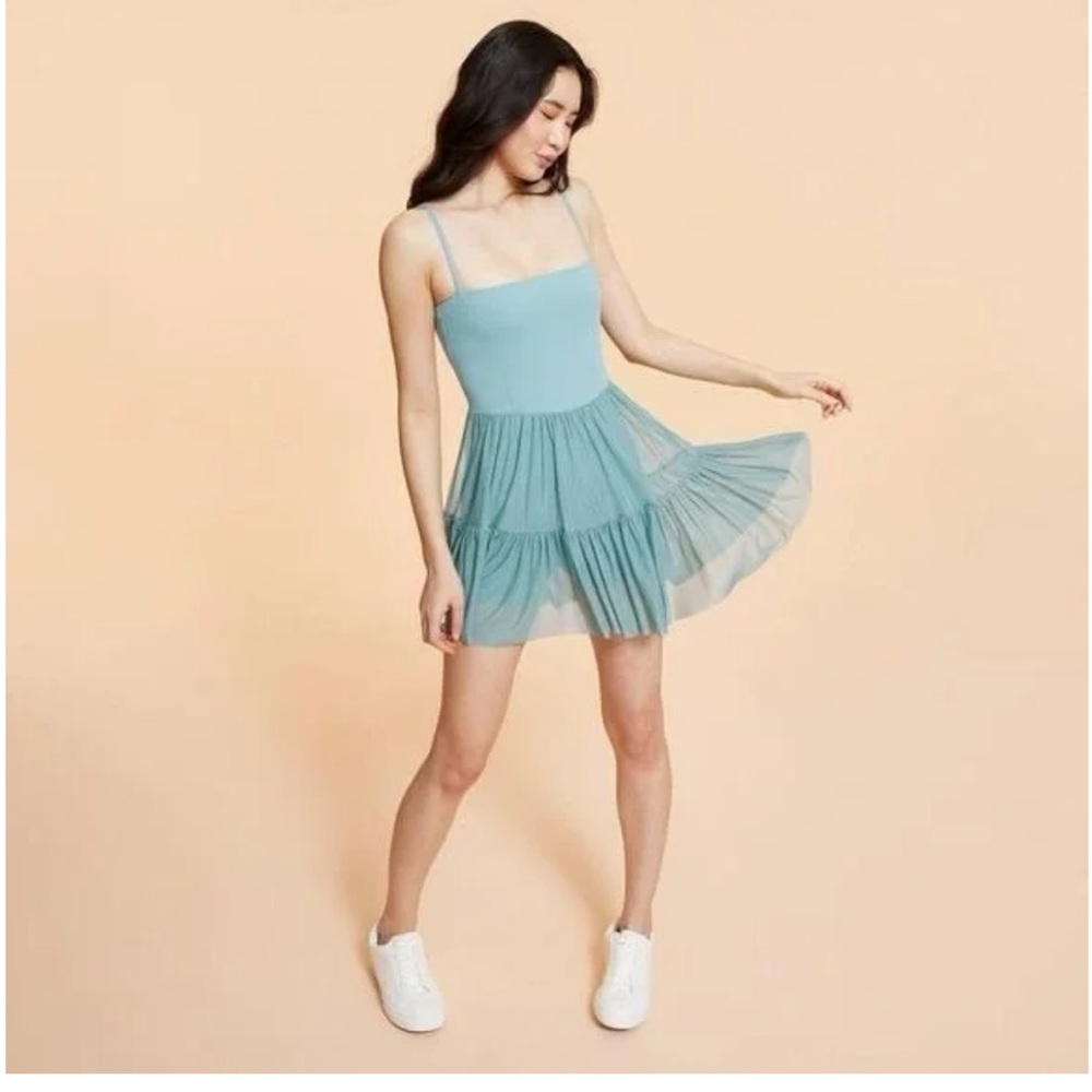 Women’s Blogilates Ballerina Active Dress - Teal XS NWT